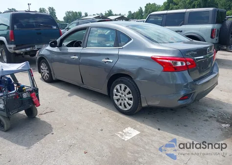 2018 Nissan Sentra S z USA, uszkodzony, nr VIN 3N1AB7AP2JY318019